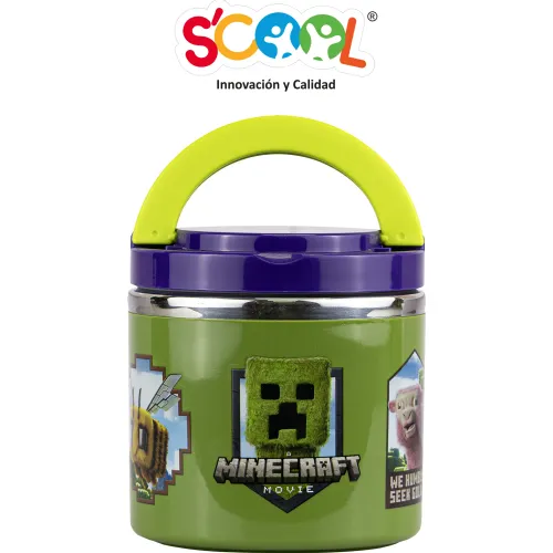 Scool  modelo Termo De Comida Niño 600ml Minecraft 2025123017024453595  