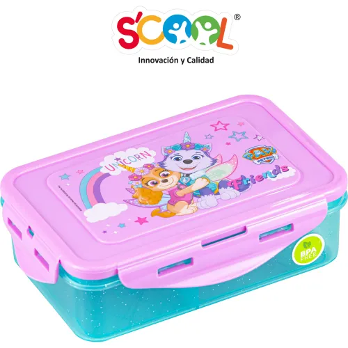 Scool modelo Taper Recto Niña Con División Interna 640ml Paw Patrol M 2025123017024453692