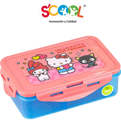 Scool modelo Taper Recto Niña Con División Interna 640ml Hello Kitty & Friends 2025123017024453704