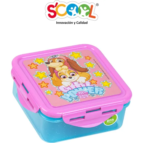 Scool modelo Taper Cuadrado Niña 590ml Paw Patrol M 2025123017024453707