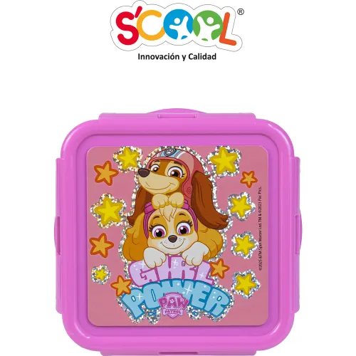 Scool Taper Cuadrado Niña 590ml Paw Patrol M
