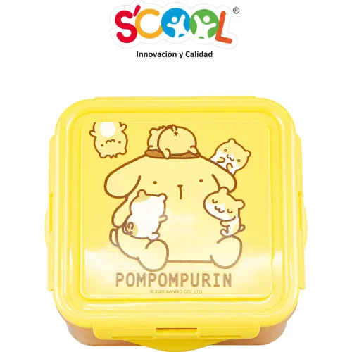 Scool Taper Cuadrado Niña 590ml Pompompurin