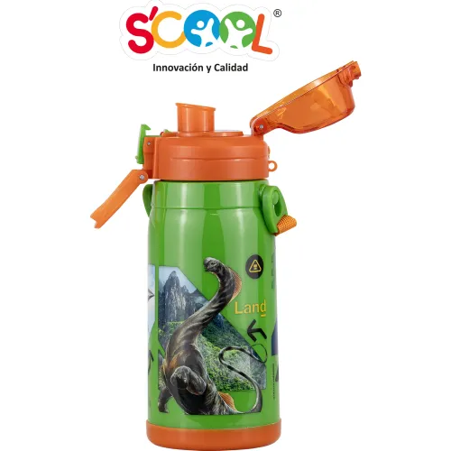 Scool Tomatodo Térmico Sin Caña 400ml Jurassic