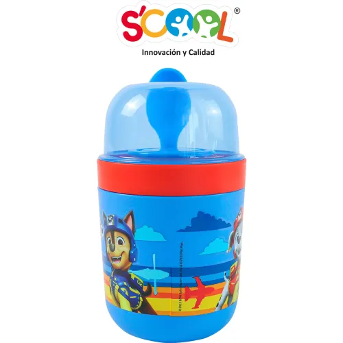 Scool Vaso Yogurt 680ml Con Cuchara Paw Patrol H