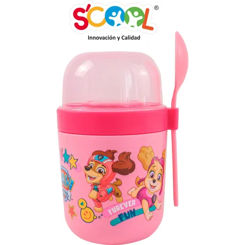 Scool  modelo Vaso Yogurt Con Cuchara Niña 680ml Paw Patrol M 2025123017024453822  