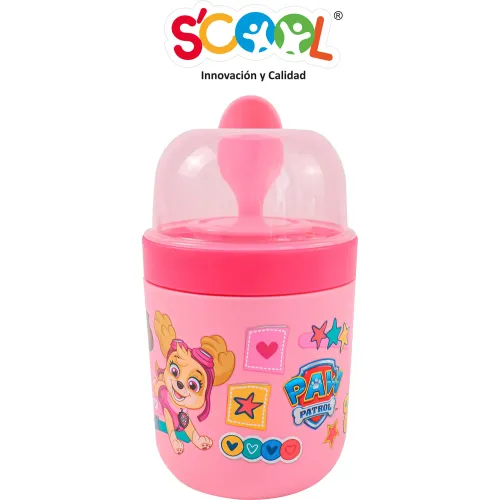 Scool Vaso Yogurt Con Cuchara Niña 680ml Paw Patrol M