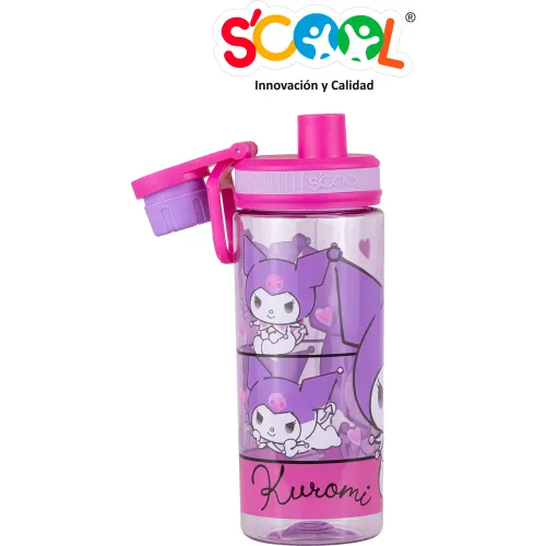 Scool Tomatodo Niña Con Tapa 500ml Rosca Kuromi