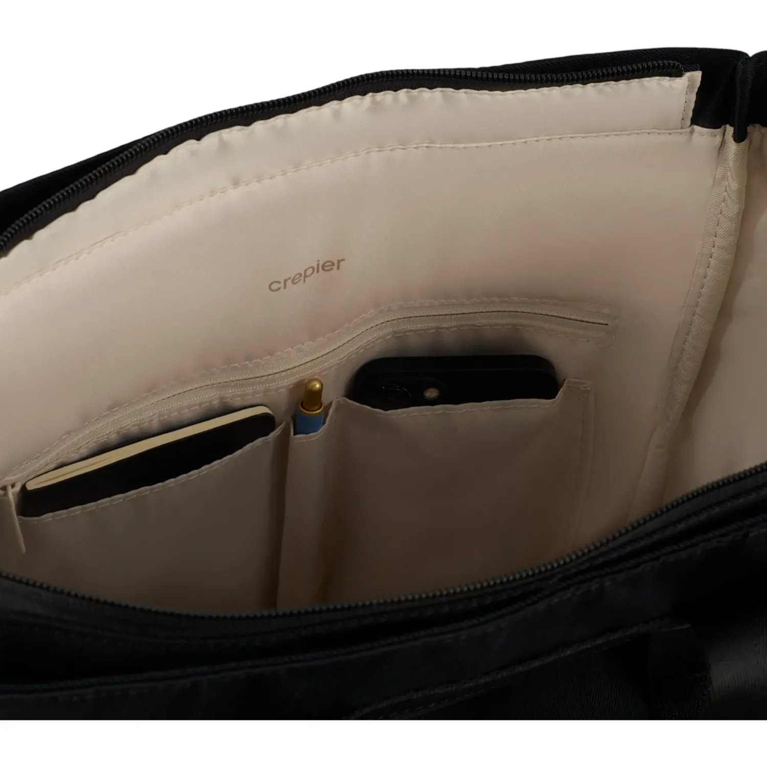 Tote Crepier Jovencita Pack Mandy Grande color negro | Platanitos