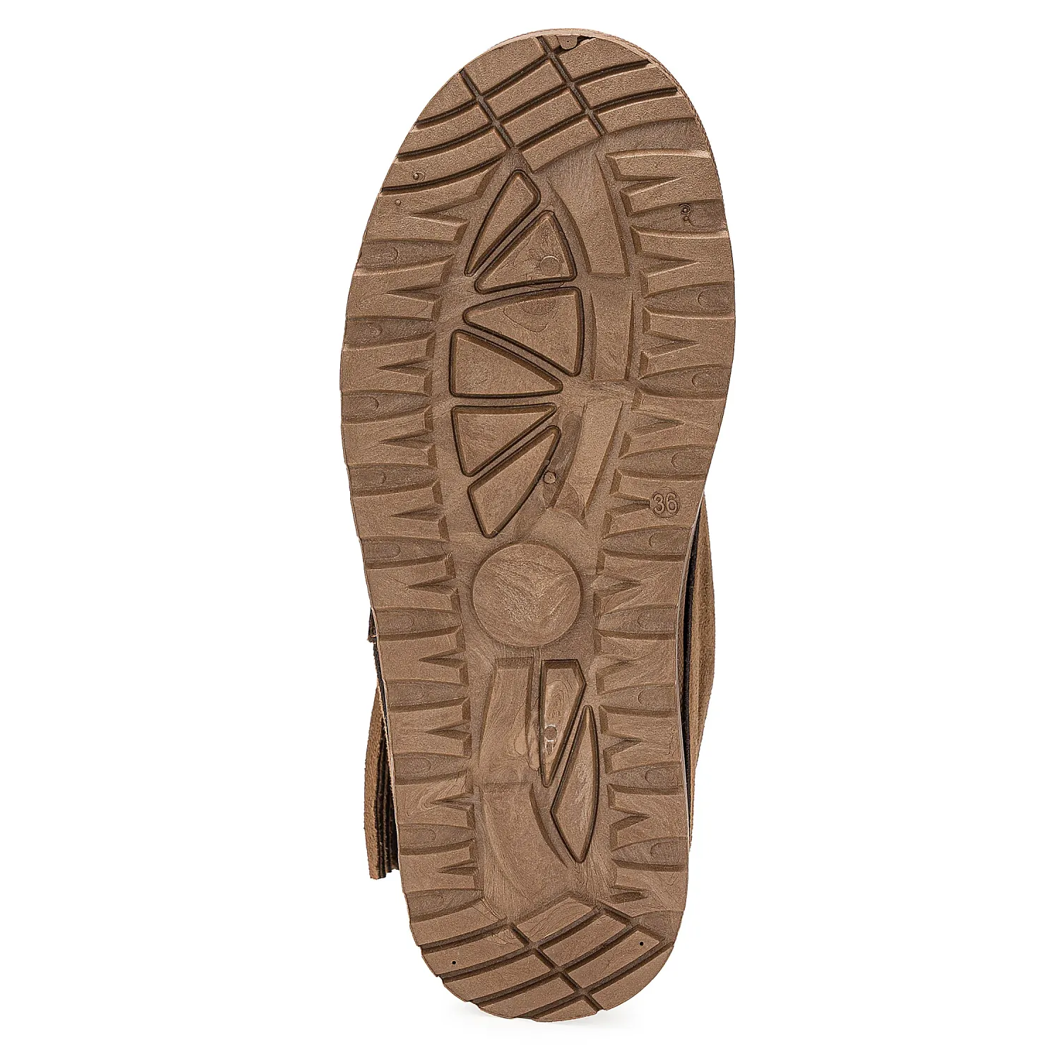 Botin Platanitos Dama Btchun Flekis color camello oscuro | Platanitos