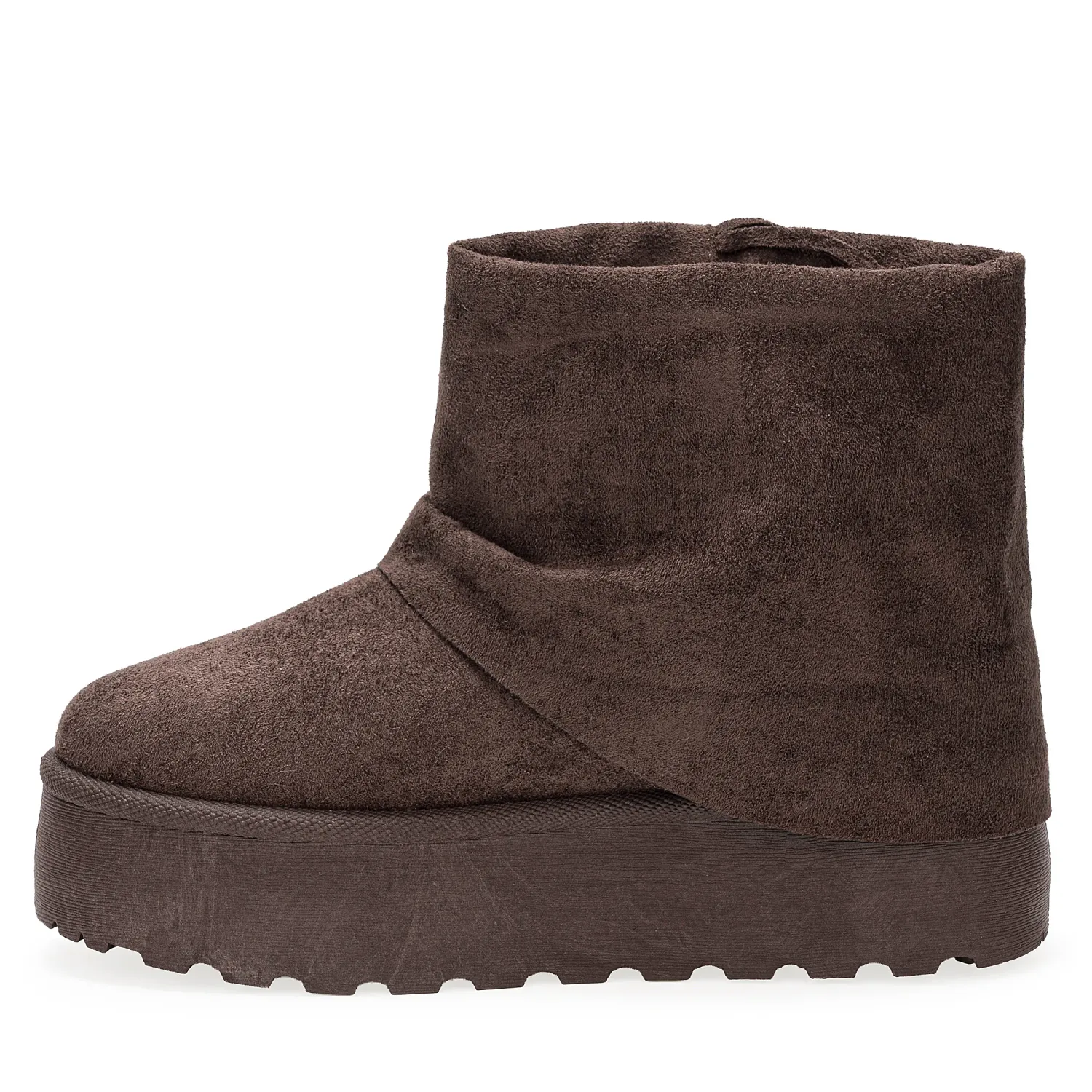 Botin Platanitos Dama Btchun Flekis color marron oscuro. | Platanitos