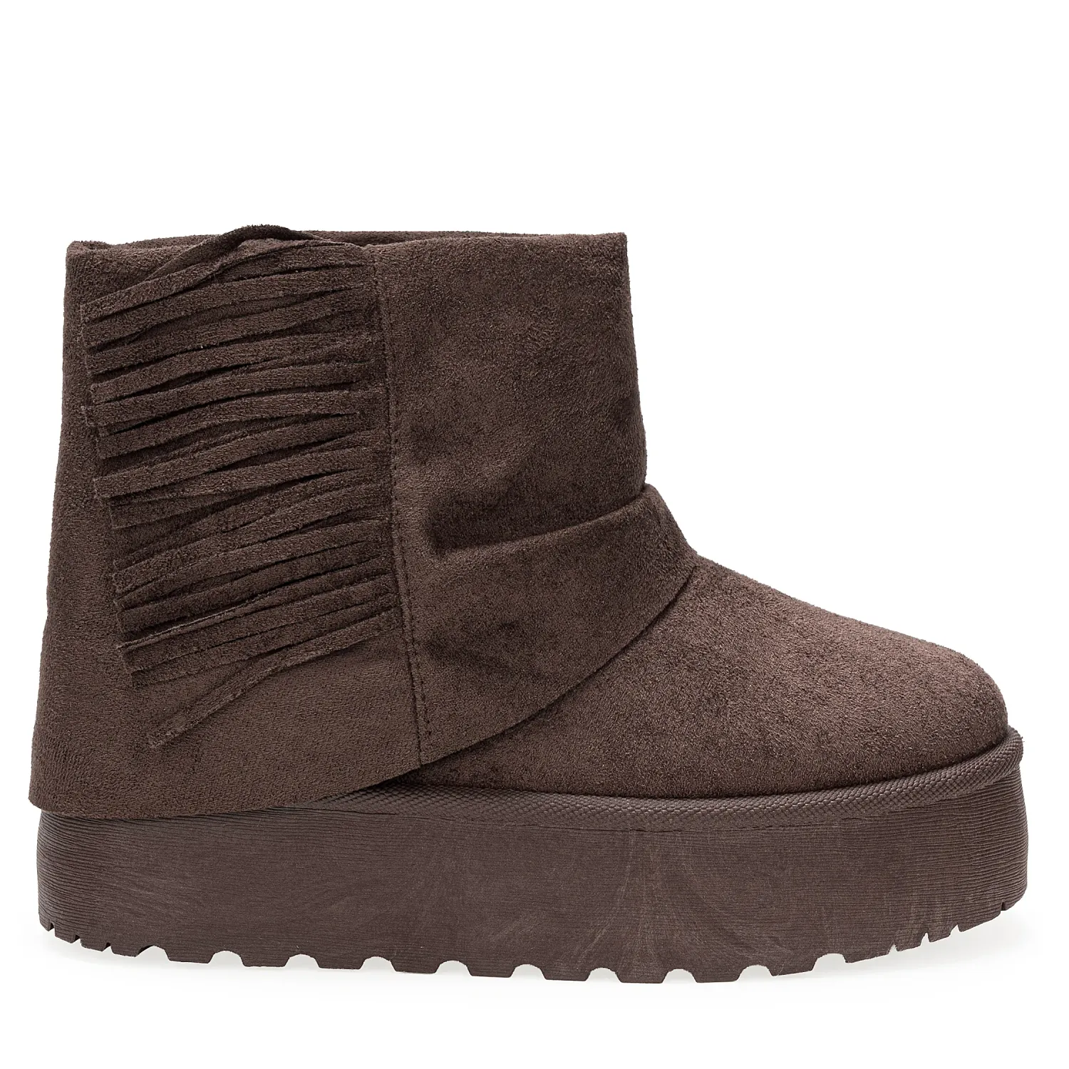 Botin Platanitos Dama Btchun Flekis color marron oscuro. | Platanitos
