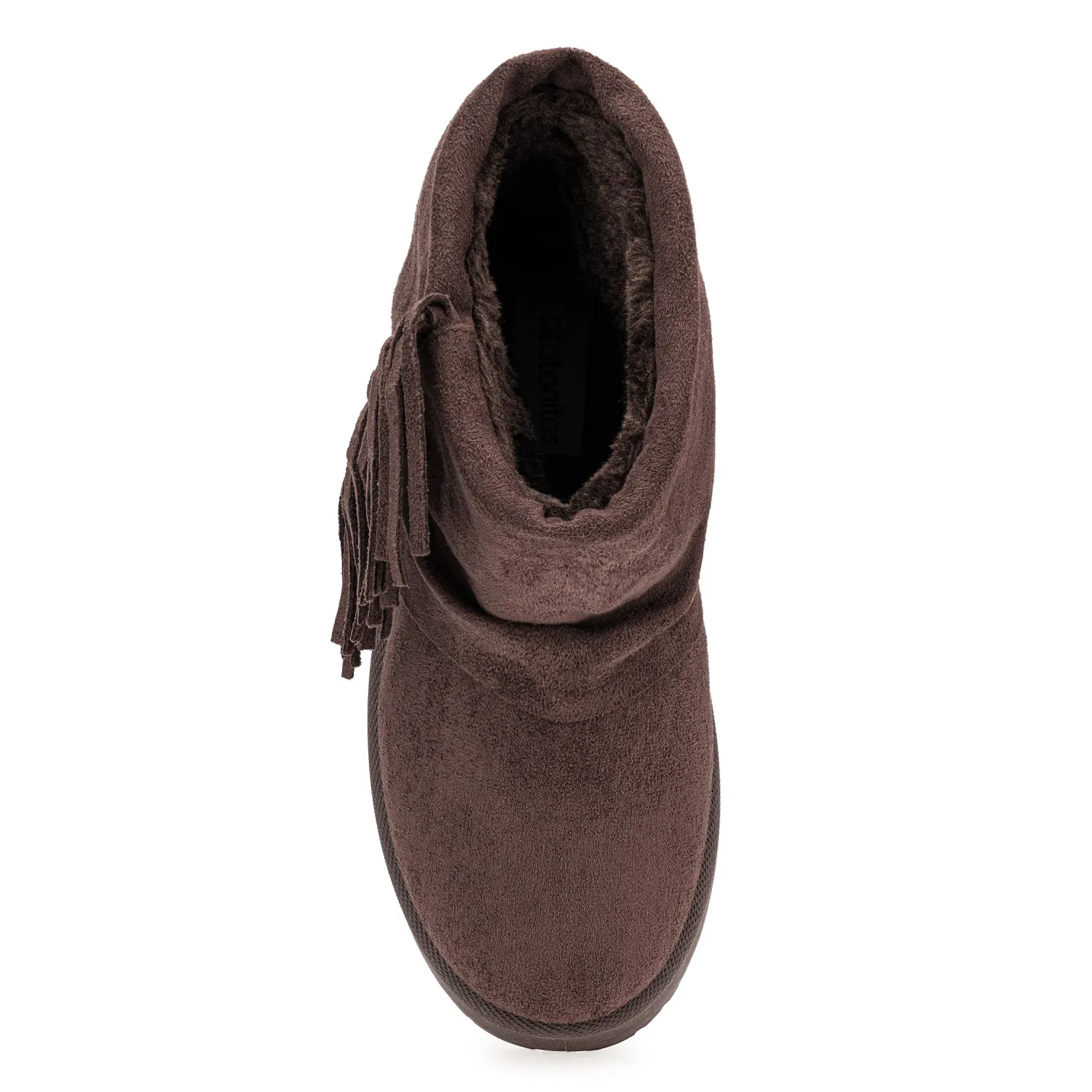 Platanitos Botin Platanitos Dama Btchun Flekis color marron oscuro. | Platanitos