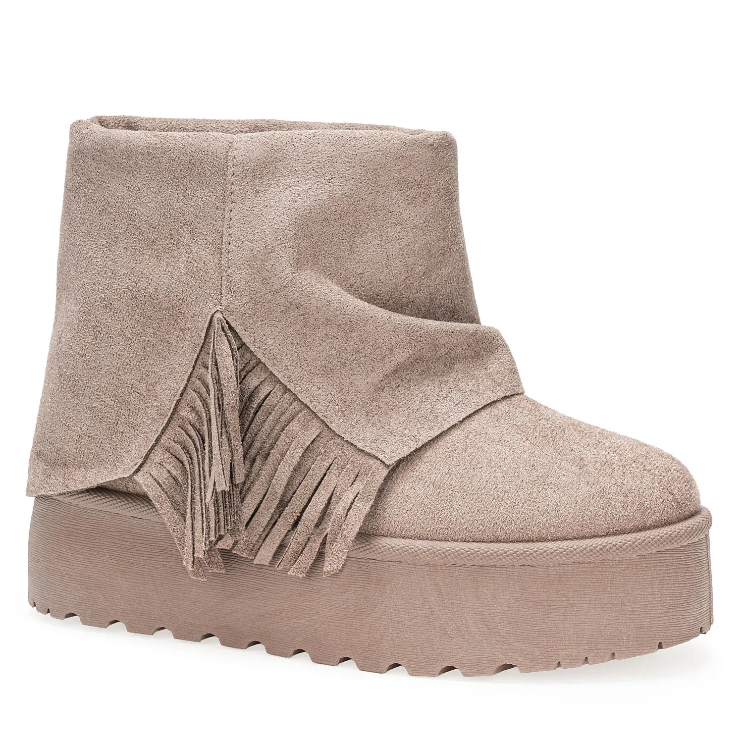 Botin Platanitos Dama Btchun Flekis2 color topo | Platanitos