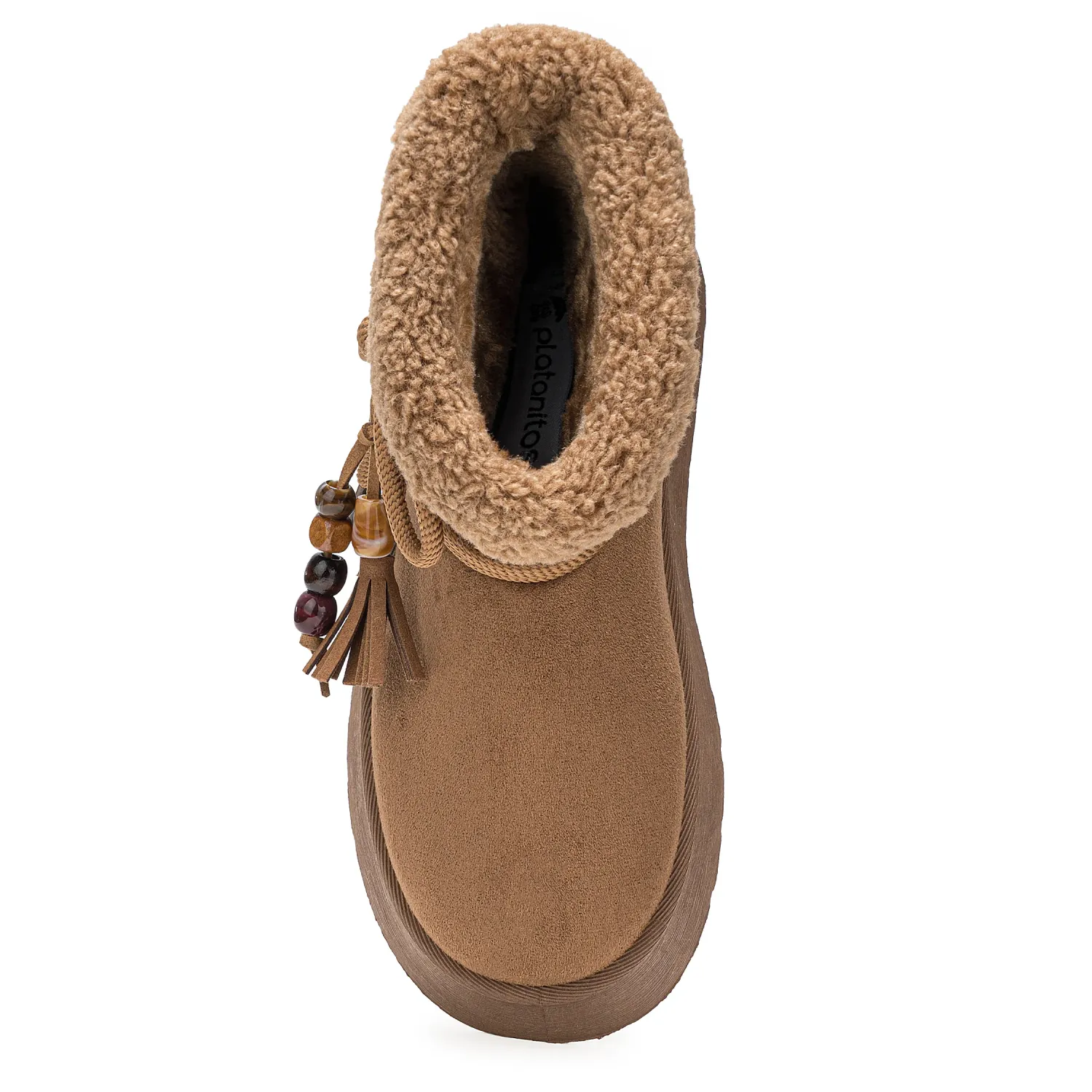 Platanitos Botin Platanitos Dama Btchun Talaya color camello oscuro | Platanitos