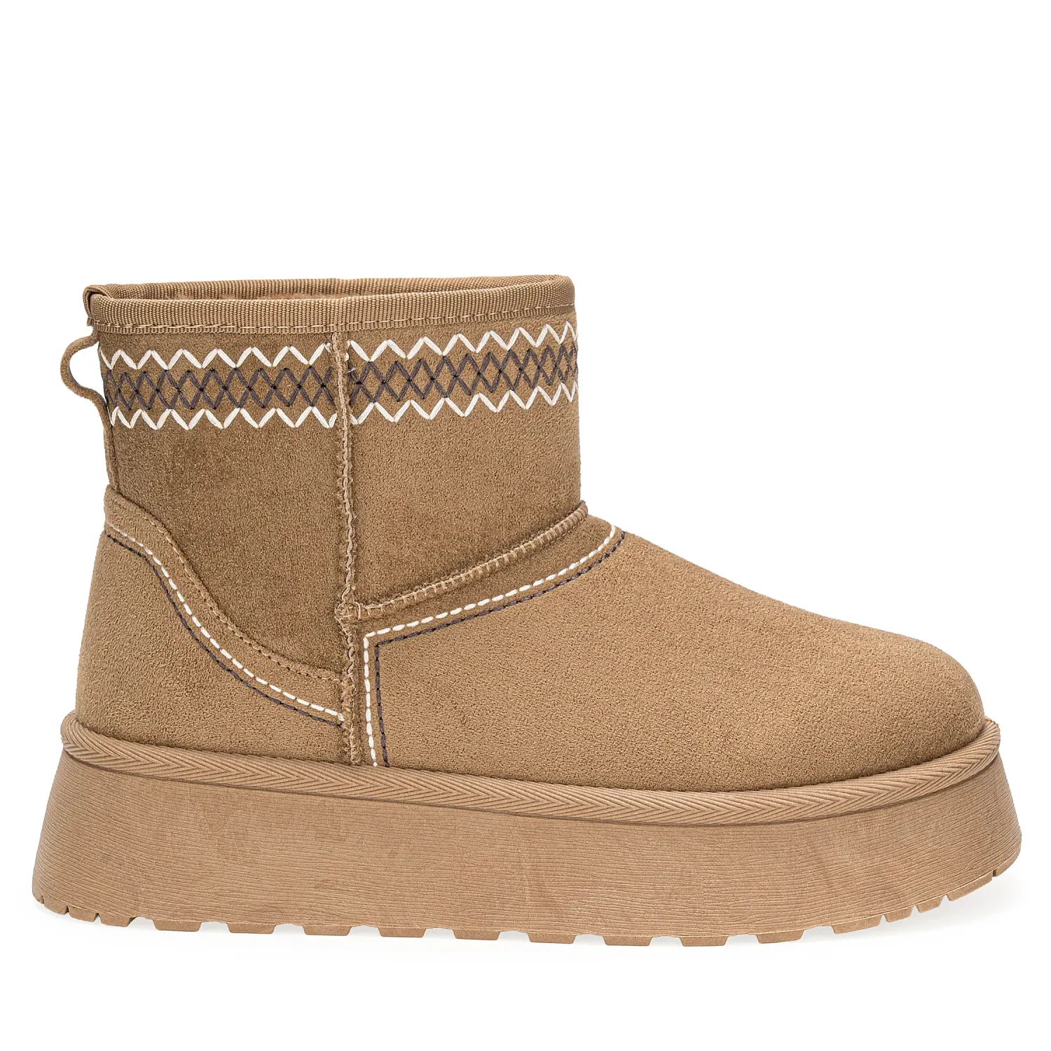 Botin Platanitos Dama Btchun Alpino color camel | Platanitos