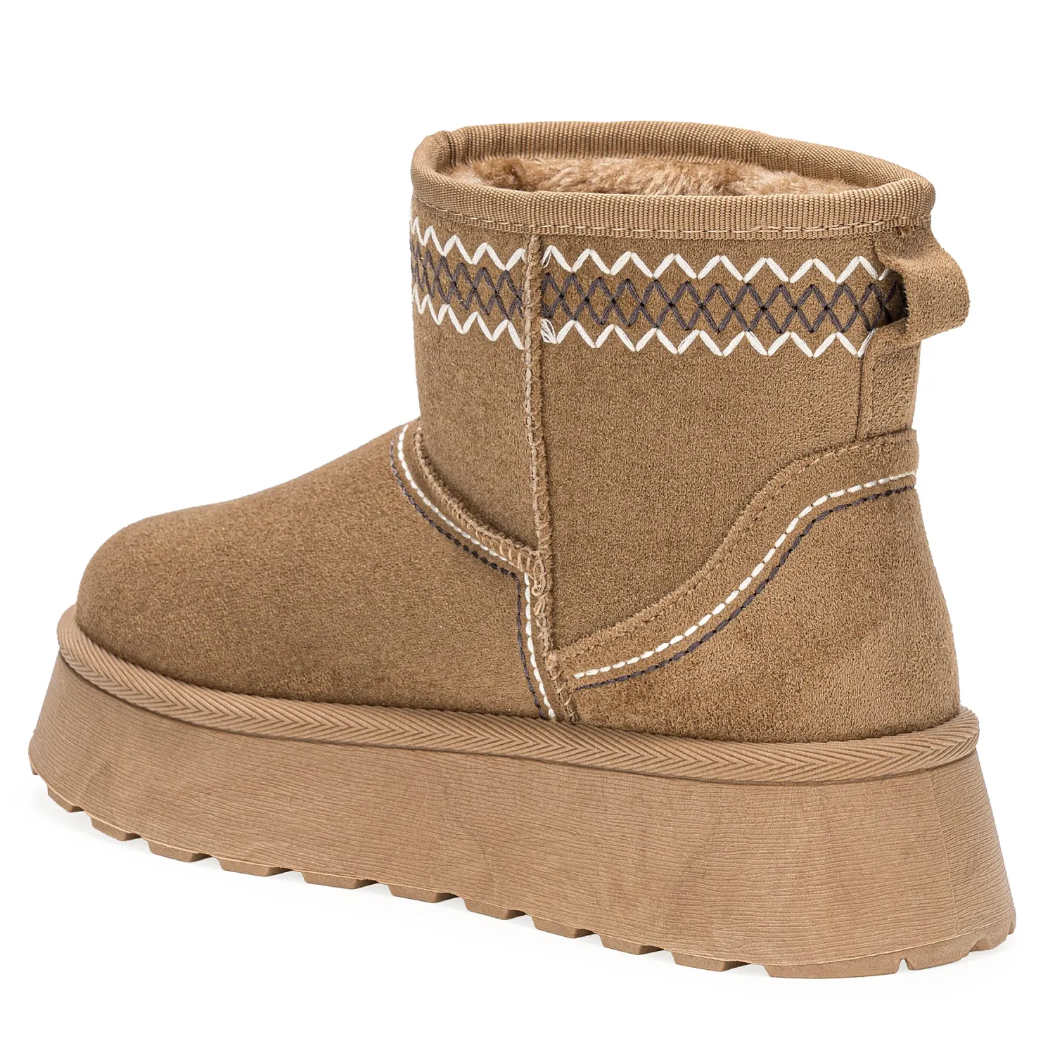 Botin Platanitos Dama Btchun Alpino color camel | Platanitos