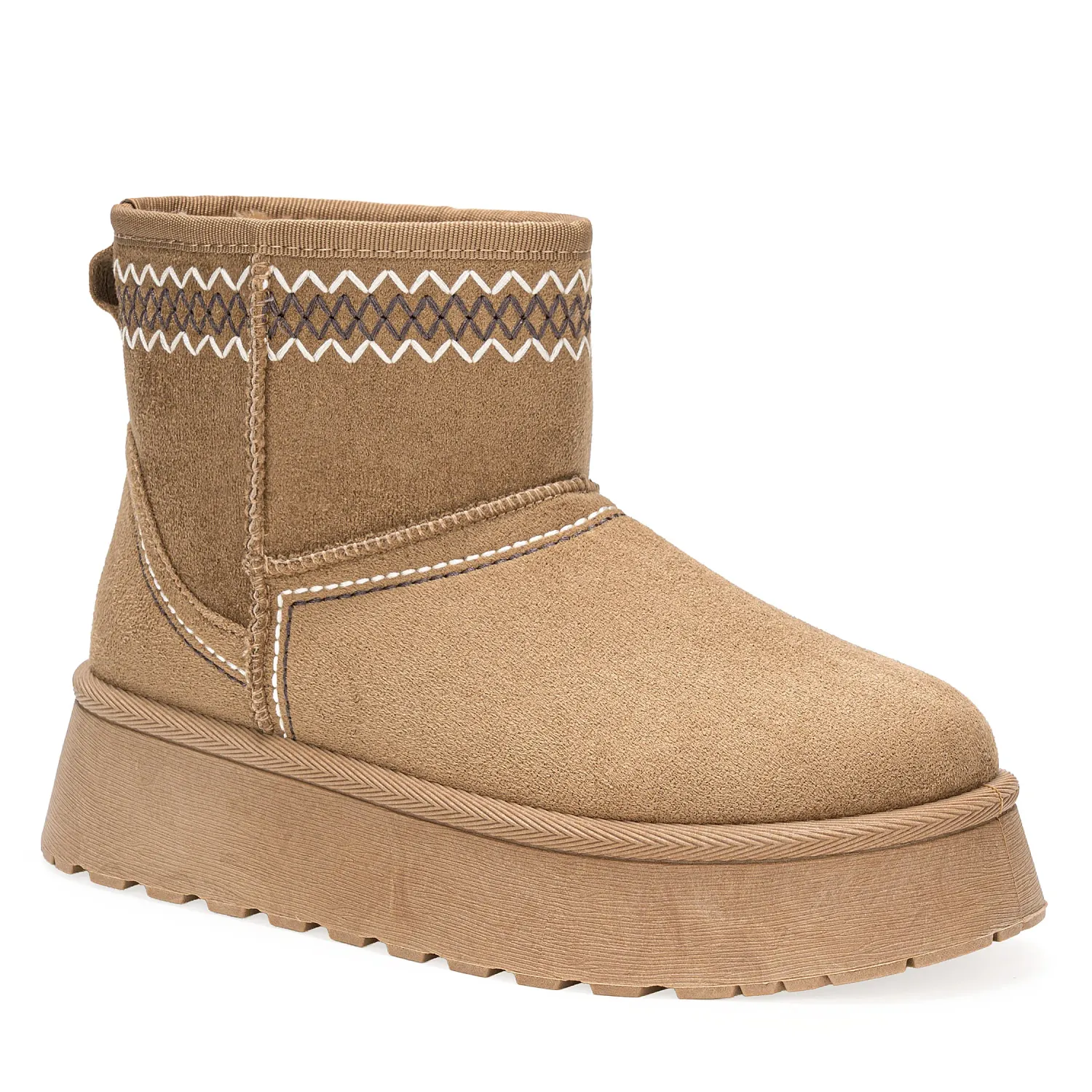 Botin Platanitos Dama Btchun Alpino color camel | Platanitos