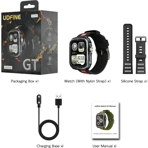 UDFINE Reloj Inteligente Smartwatch Gt