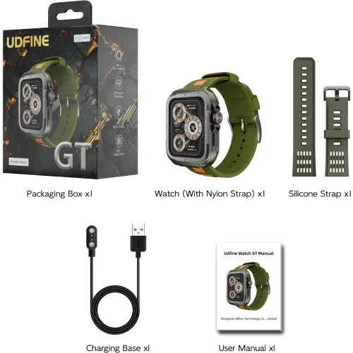 UDFINE Reloj Inteligente Smartwatch Gt