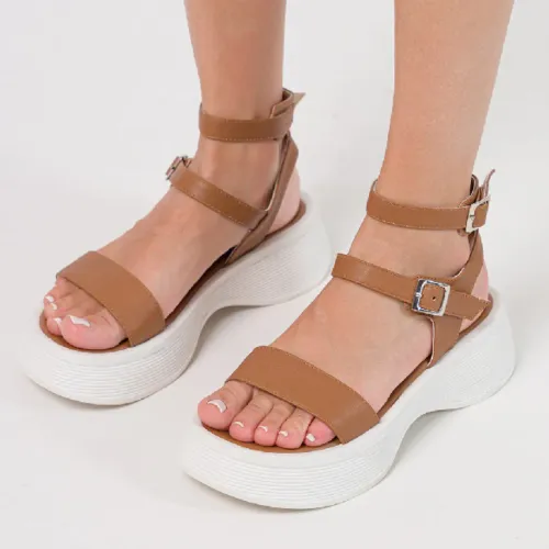 KUNCA  de Mujer modelo Sandalias Mujer Amapola cameles mujer 2026010817201170622 CUERO VEGANO CUERO VEGANO