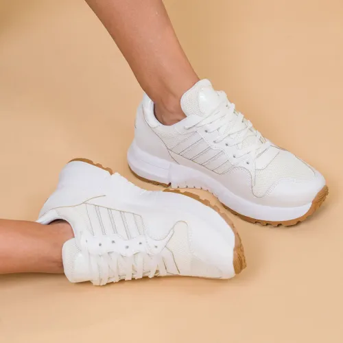 KUNCA Blanco de Mujer modelo Zapatillas Mujer Emilia blancos mujer 2026010817201170841 CUERO VEGANO CUERO VEGANO