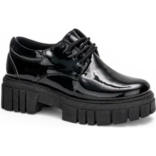 KUNCA Negro de Mujer modelo Oxford Mujer Lili negros mujer 2026010817201170925 CUERO VEGANO CUERO VEGANO