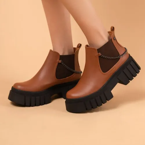 KUNCA Botines Mujer Chelsea