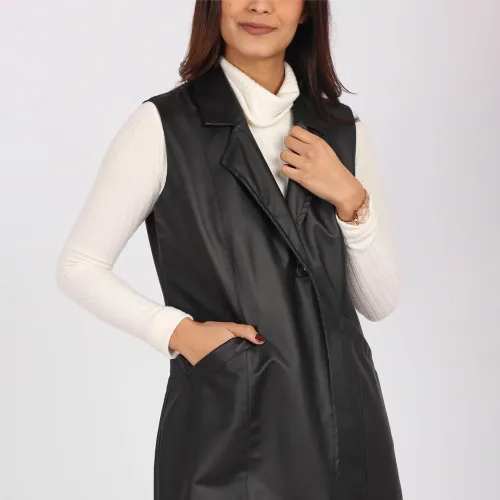 KUNCA Negro de Mujer modelo Chaleco Mujer Milagros negros mujer 2026010817201171153  