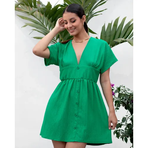 KUNCA Verde de Mujer modelo Vestido Mujer Kaory verdes mujer 2026010817201171168  