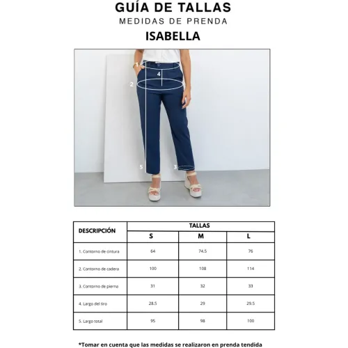 KUNCA Pantalón Mujer Isabela