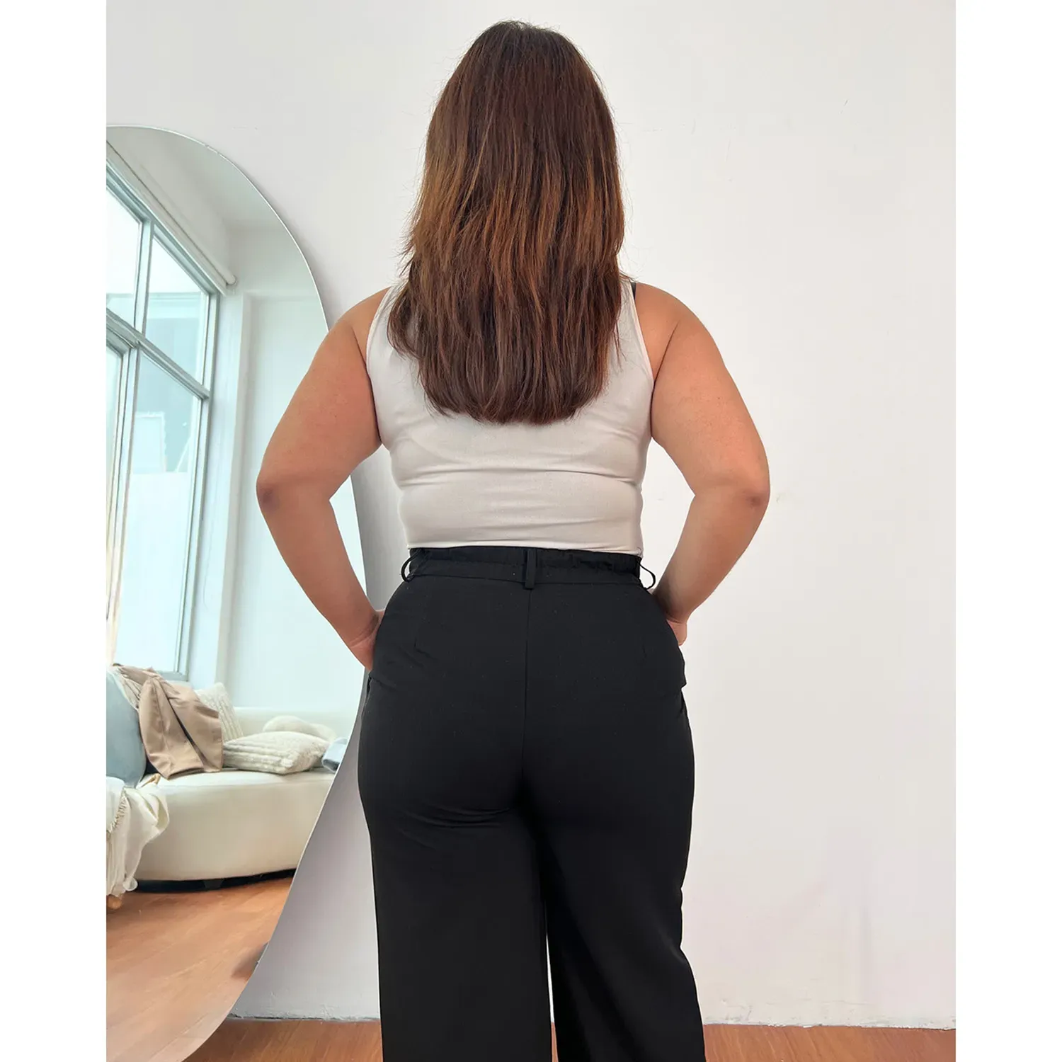 Pantalón Kunca Mujer Miranda color negro | Platanitos
