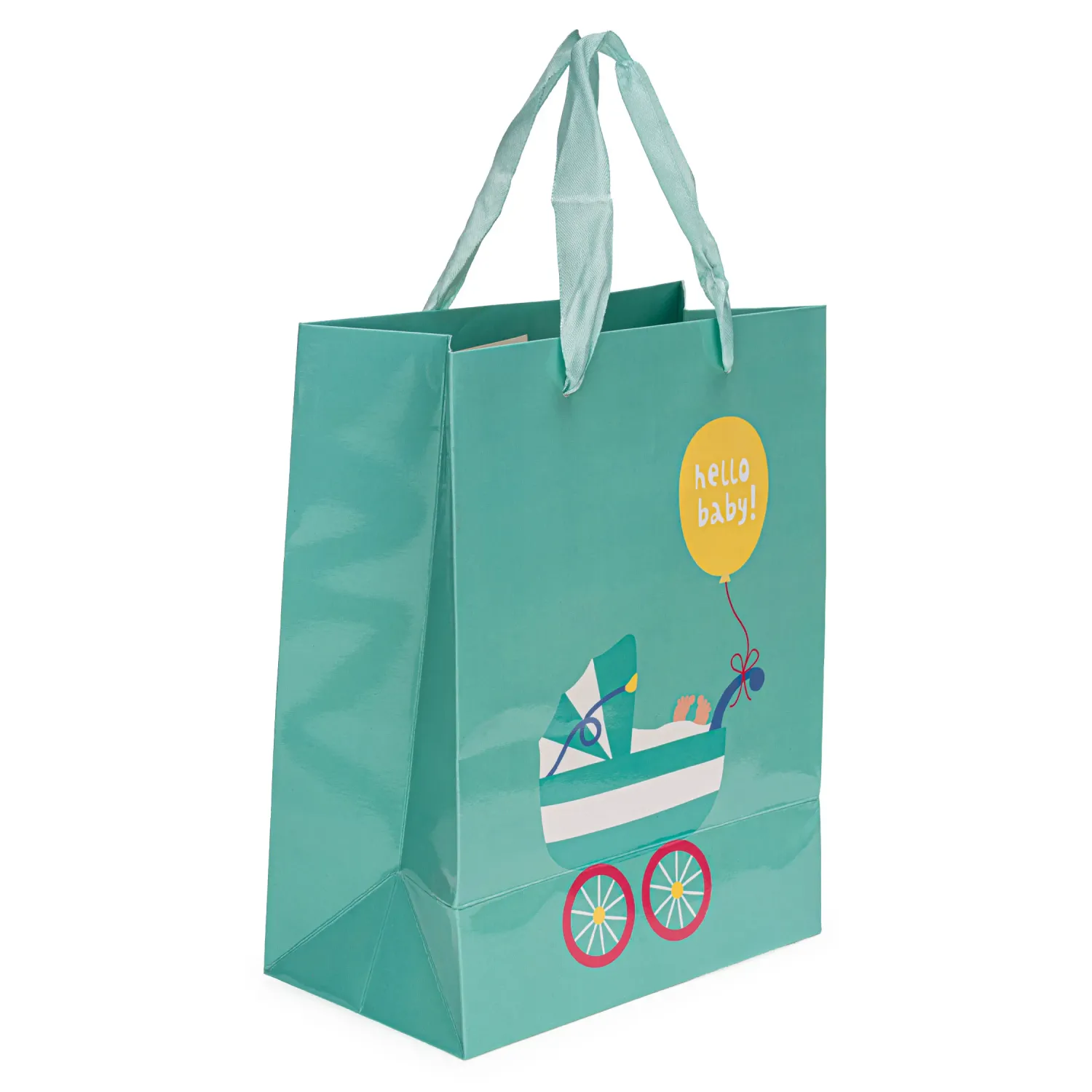 FLYING TIGER Bolsa Flying Tiger De Regalo De Papel 3014524 color verde | Platanitos