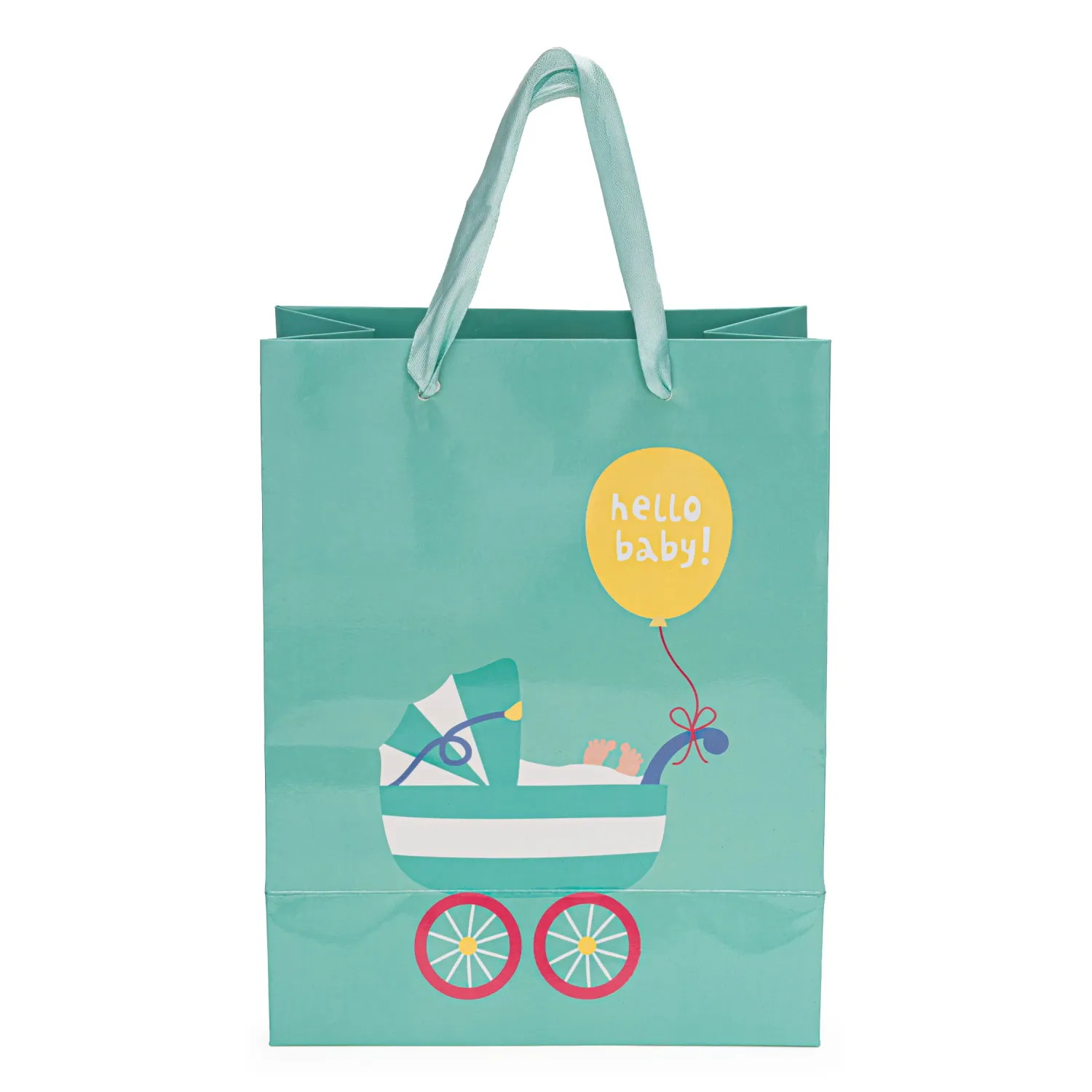 FLYING TIGER Bolsa Flying Tiger De Regalo De Papel 3014524 color verde | Platanitos