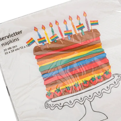 FLYING TIGER Servilletas P/Cumpleaños 20 Pcs 30067282