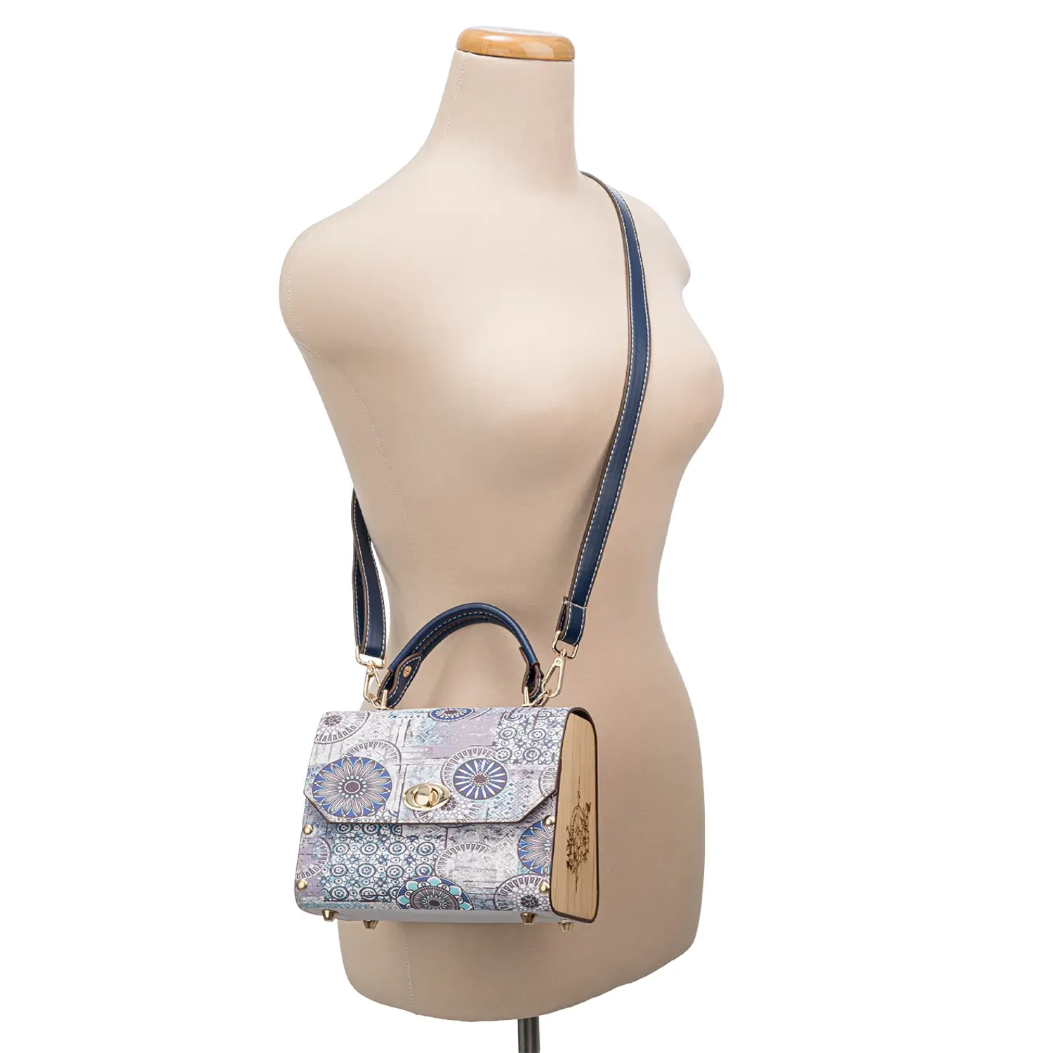 Cartera Limoni Casual  Auri color azul | Platanitos
