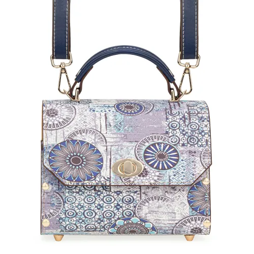 Cartera Limoni Casual  Auri color azul | Platanitos