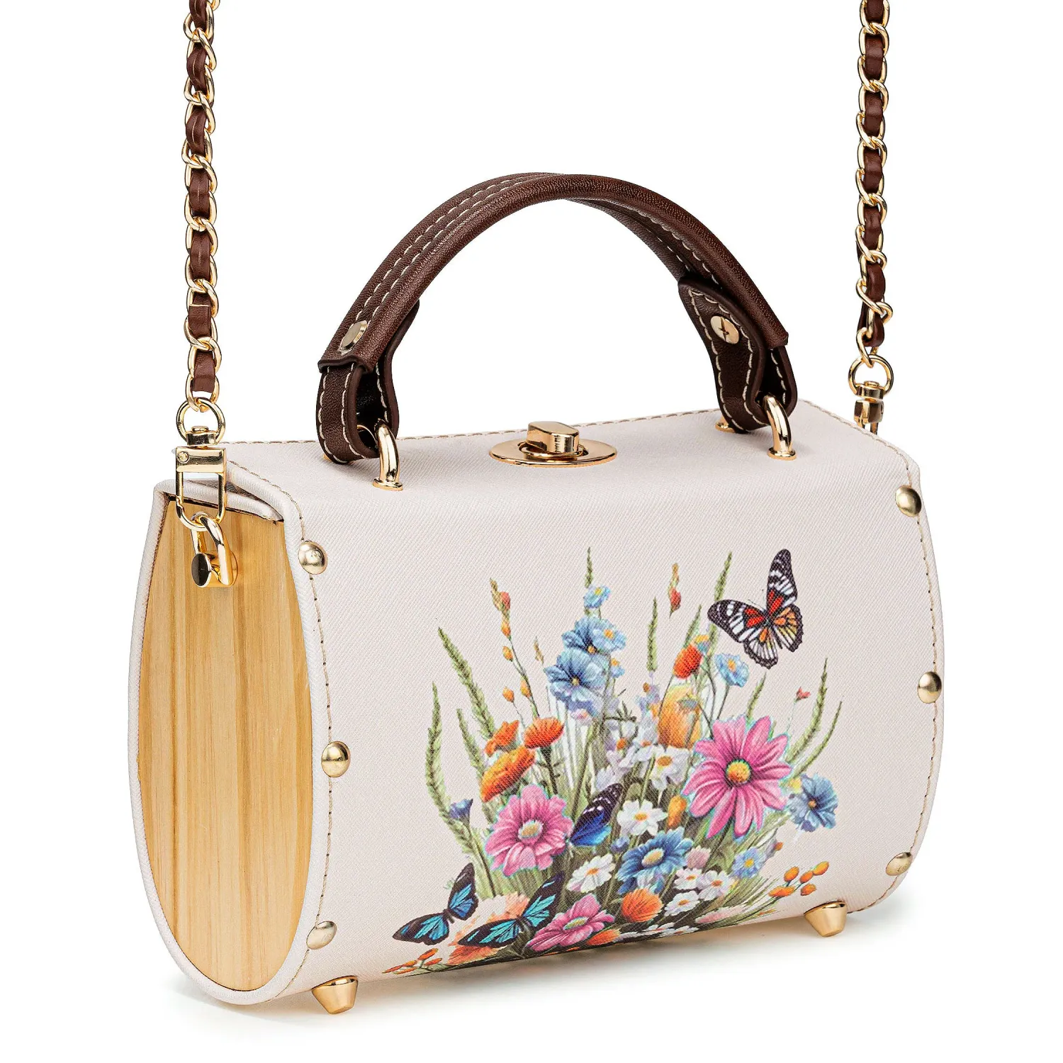 LIMONI Cartera Limoni Casual Dara color beige oscuro | Platanitos