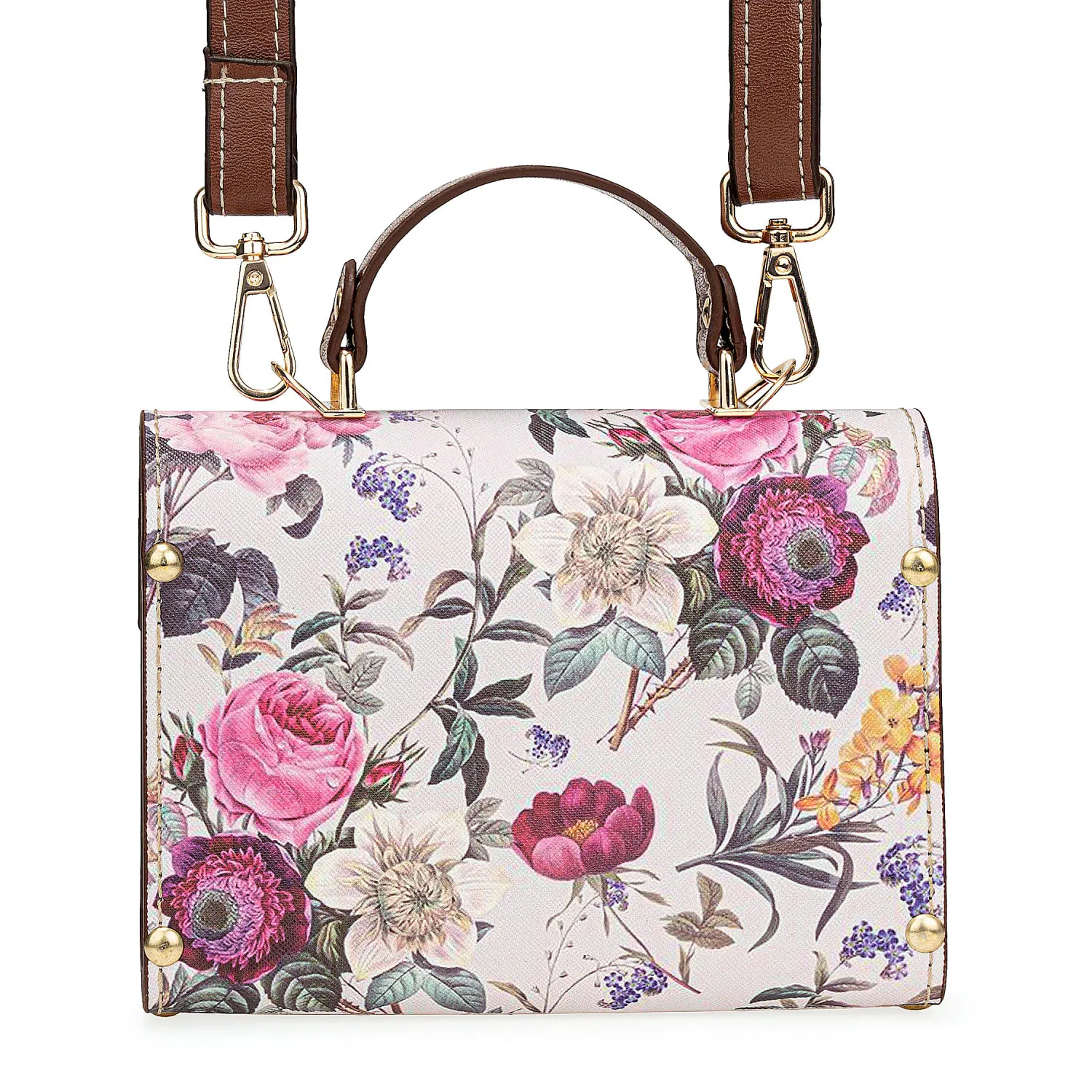 Cartera Limoni Casual  Iris color off white | Platanitos