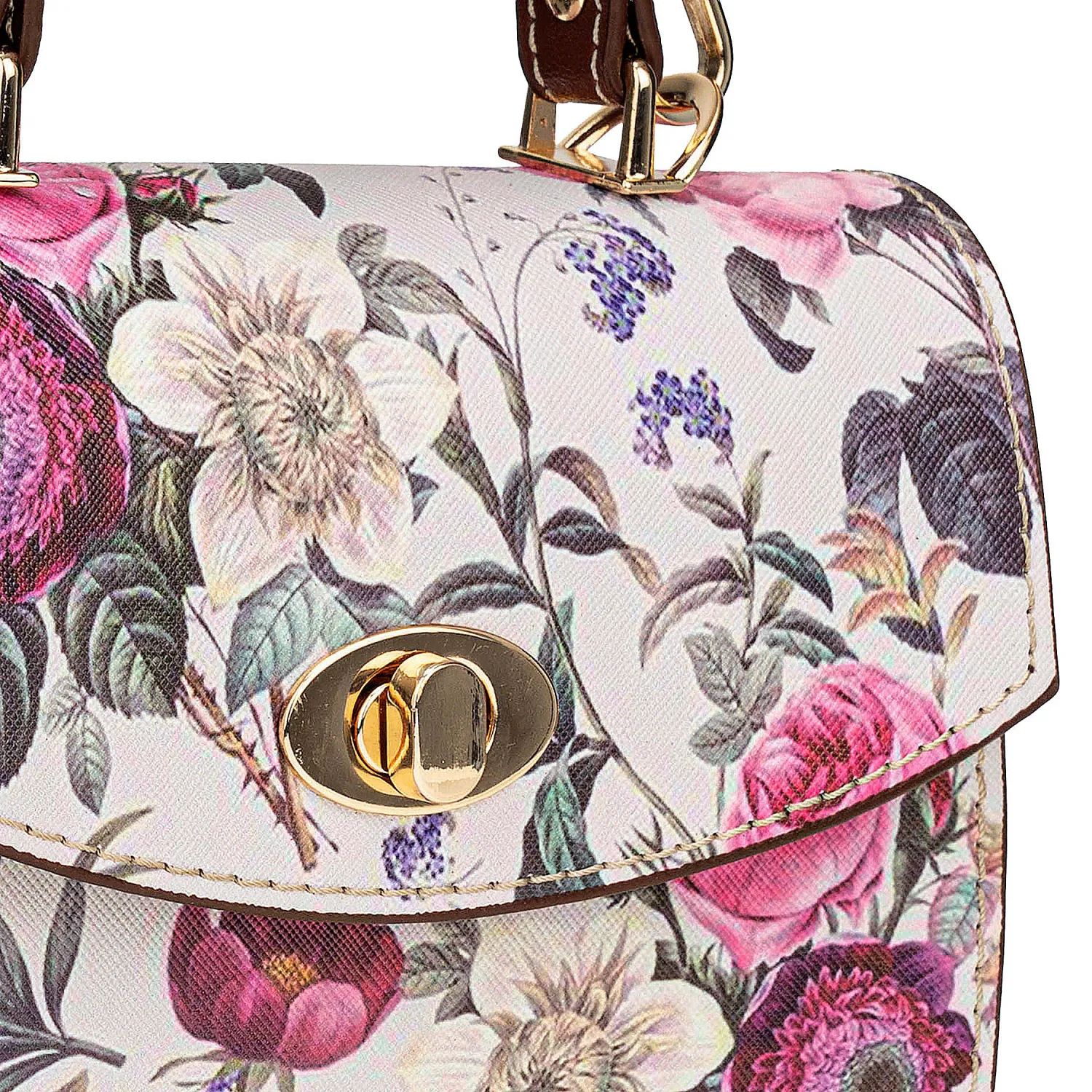 Cartera Limoni Casual  Iris color off white | Platanitos