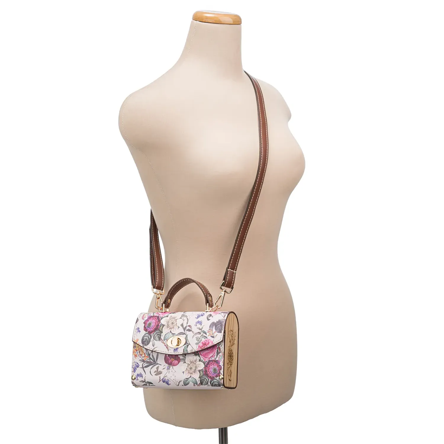 Cartera Limoni Casual  Iris color off white | Platanitos