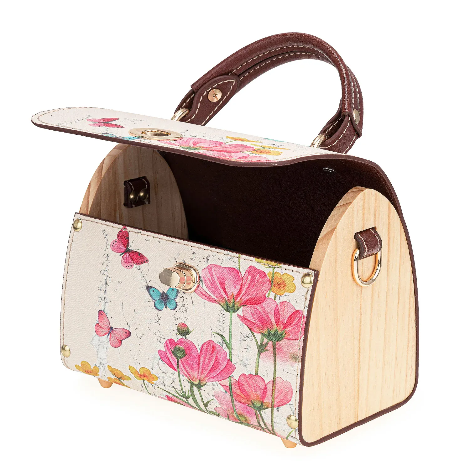 Cartera Limoni Casual  Kaelia color beige oscuro | Platanitos
