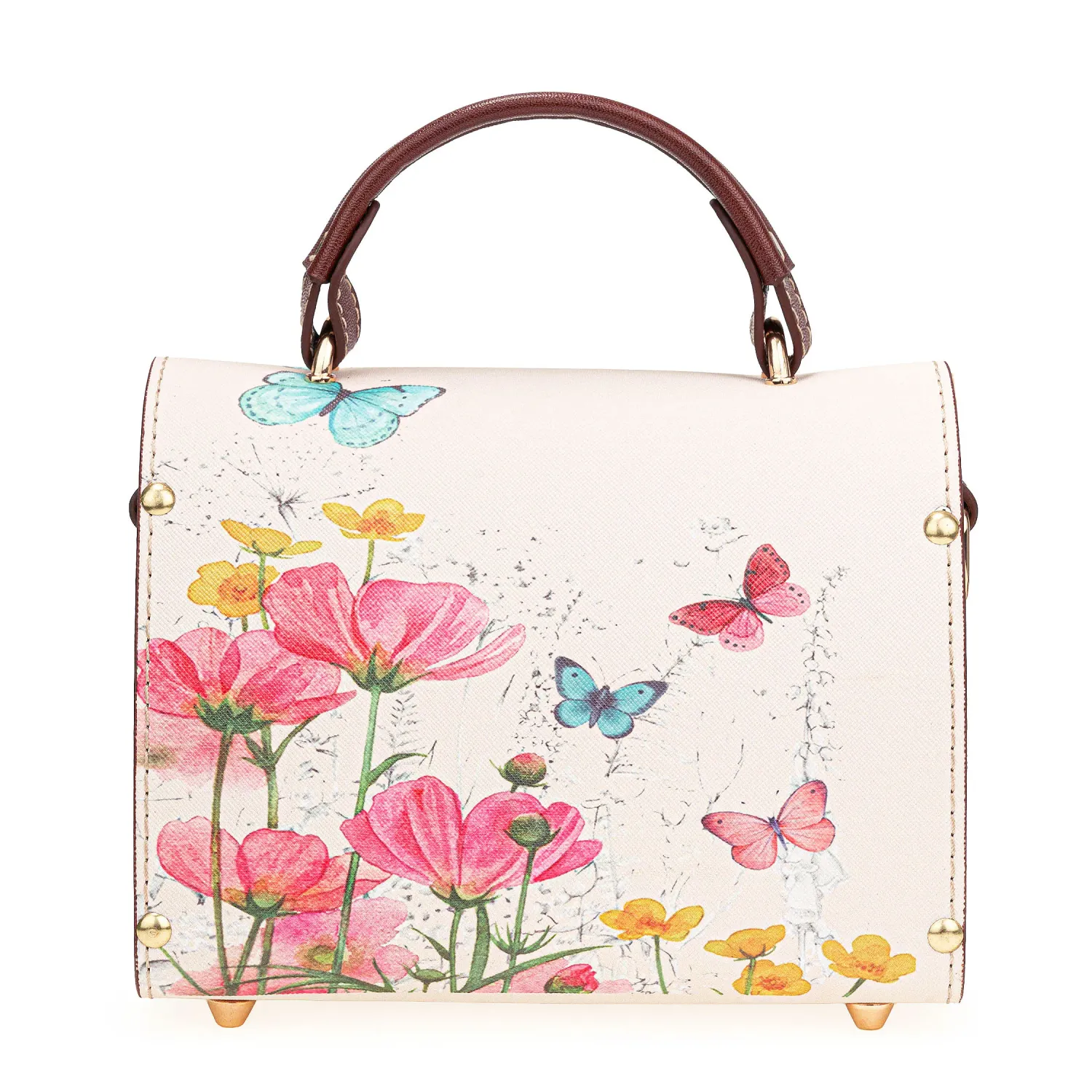 Cartera Limoni Casual  Kaelia color beige oscuro | Platanitos