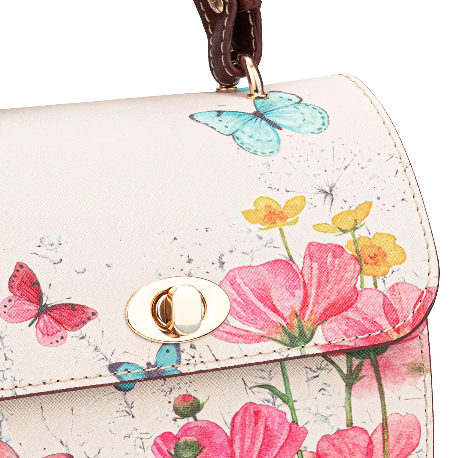 Cartera Limoni Casual  Kaelia color beige oscuro | Platanitos