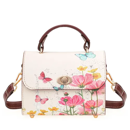 Cartera Limoni Casual  Kaelia color beige | Platanitos