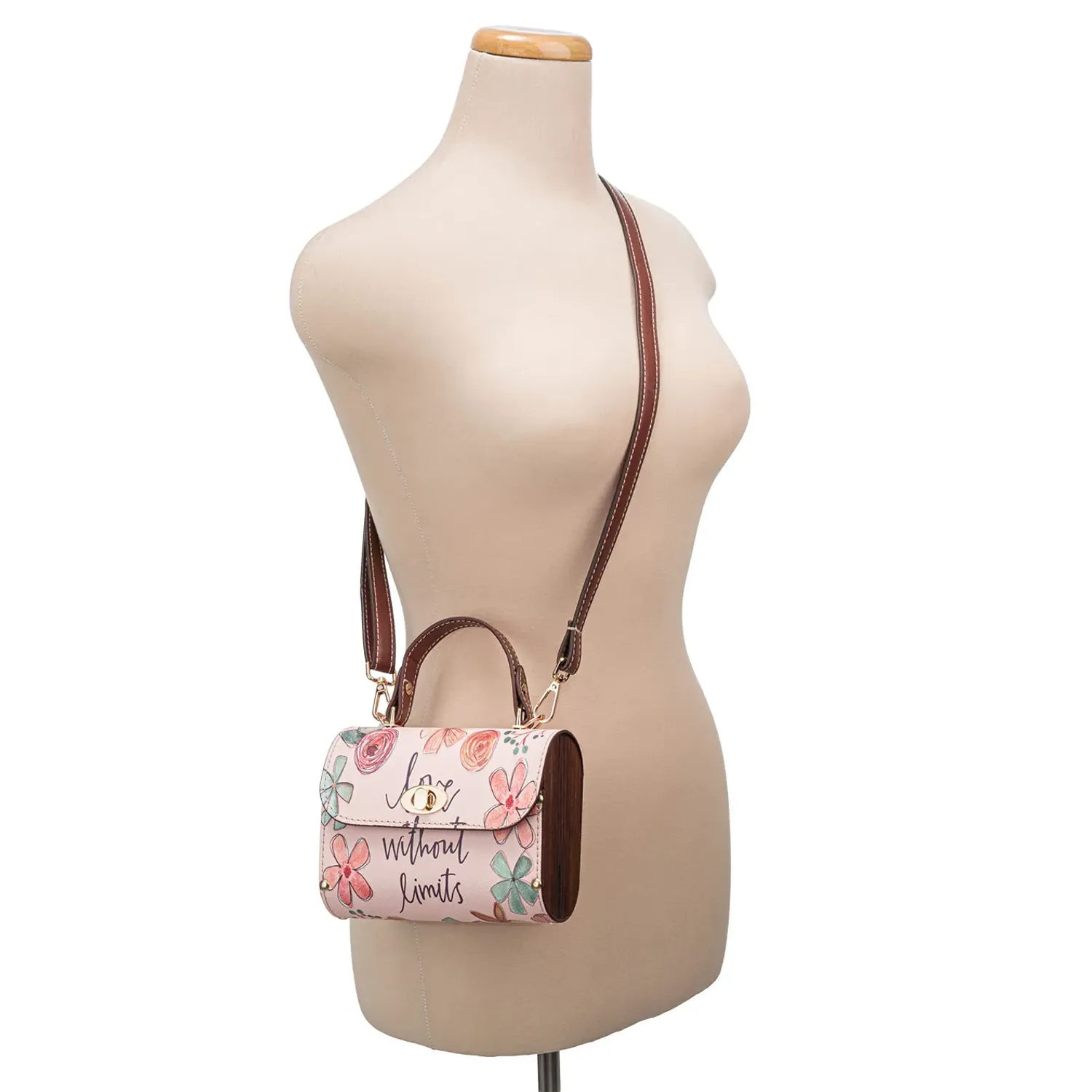 Cartera Limoni Casual  Sydney color rosado | Platanitos