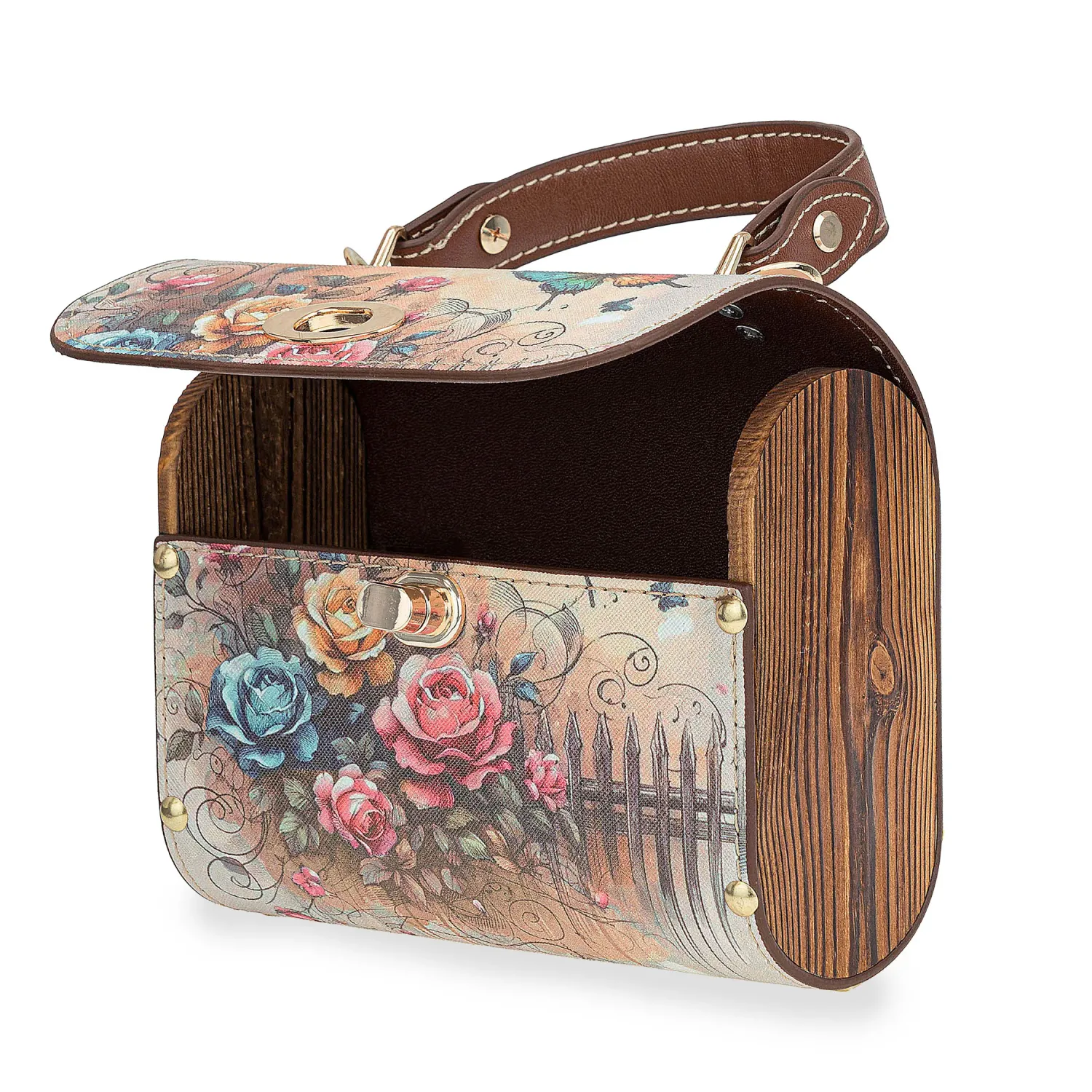 Cartera Limoni Casual  Florence color beige oscuro | Platanitos
