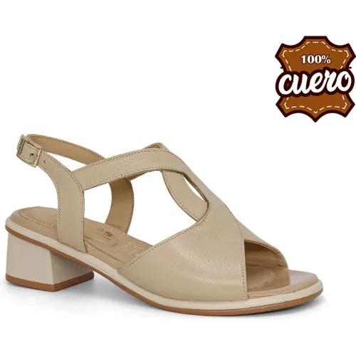 PAR&SS Beige de Mujer modelo Sandalia Casual Mujer Ka25q4-Laura beiges mujer 2026011222092391995 Badana P.U