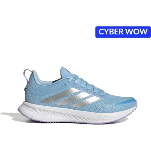 Zapatillas Adidas Running Mujer Runblaze W color celeste | Platanitos