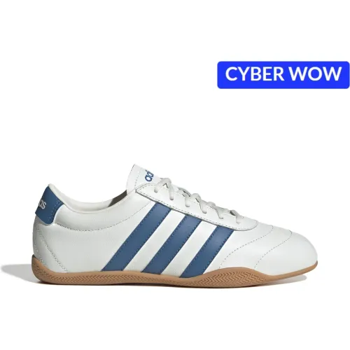 Zapatillas Adidas Urbanas Mujer Grand Court Lo color blanco | Platanitos