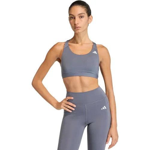 adidas Plateado de Mujer modelo Top Training Mujer Opt Ess Ms Bra plomos mujer 2026011304350910057  